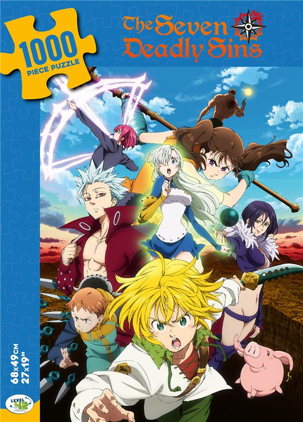 Puzzle 1000 pièces - Seven deadly sins