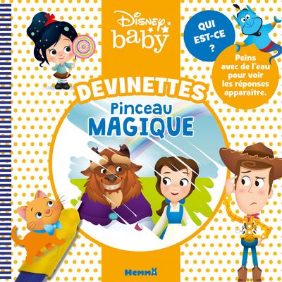 Disney baby - devinettes pinceau magique (belle et la bete au centre)