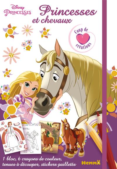 Disney princesses - princesses et chevaux coup de coeur creations