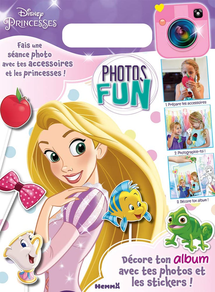 Disney Princesses - Photos Fun (Raiponce): Avec un album photos, des stickers et des accessoires