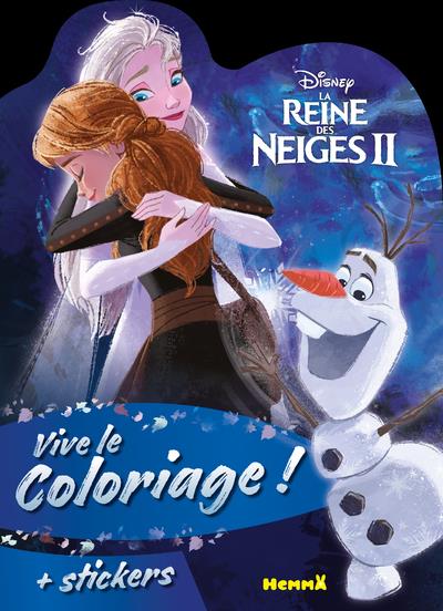 Disney la reine des neiges 2 - vive le coloriage ! (elsa, anna et olaf)