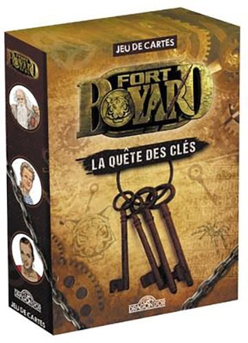 Fort boyard - jeu de cartes - la quete des cles