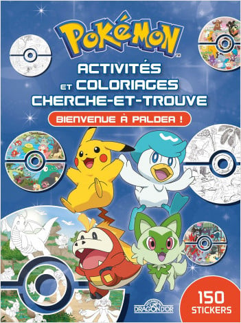 Pokemon - activites et coloriages cherche-et-trouve bienvenue a paldea