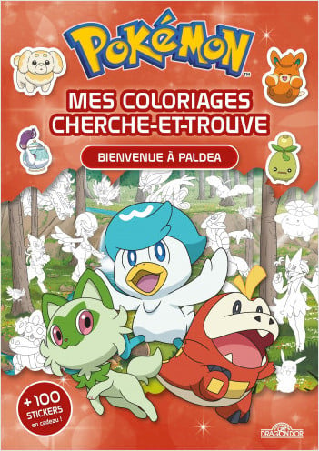 Pokemon mes coloriages cherche-et-trouve a la decouverte de paldea