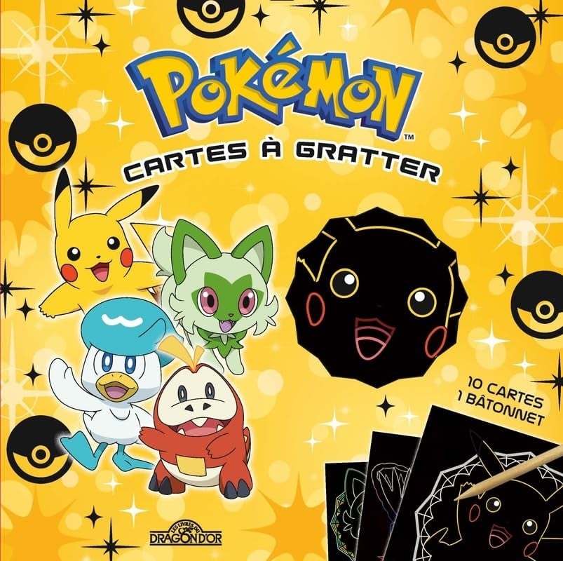 Pokémon cartes à gratter : Les nouveaux Pokémon de Paldea