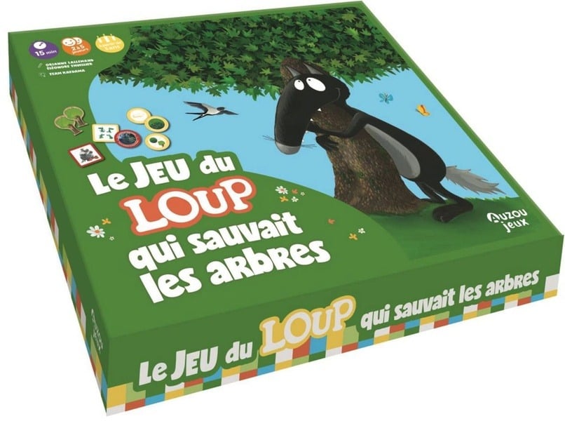 Le jeu du loup qui sauvait les arbres - Auzou