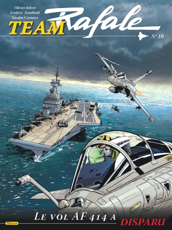 Nicolas Team Rafale Tome 10 - Le Vol Af 414 A Disparu