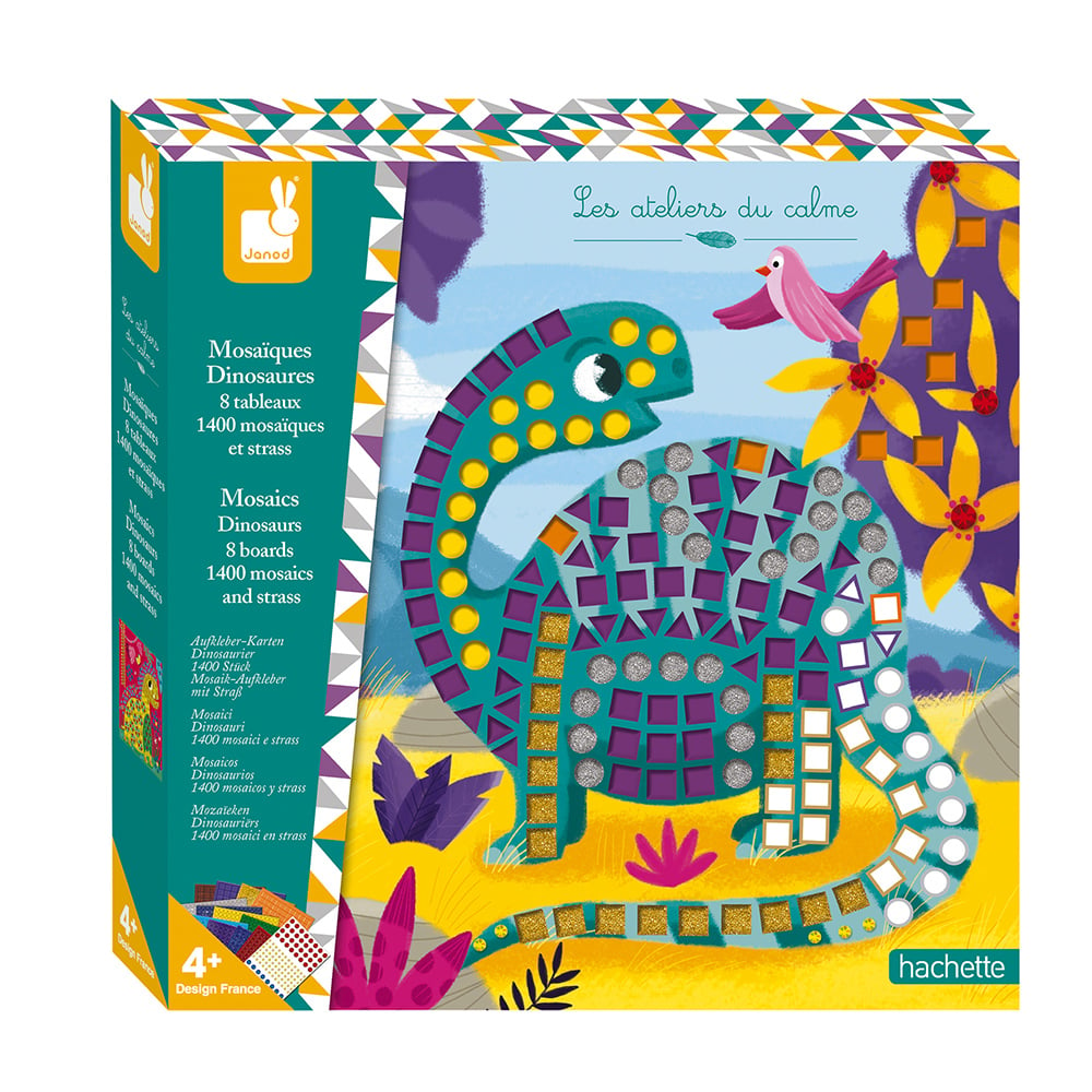 Kit Créatif Janod - Mosaïques Dinosaures