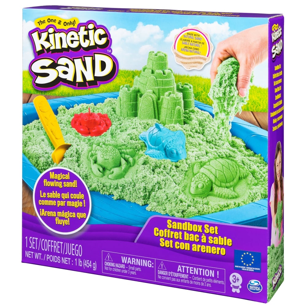 Coffret Chateau-Bac Sable Kinetic Sand