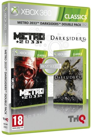 Bipack Metro 2033 + Darksiders Wrath Of War Xbox 360 - vue 2