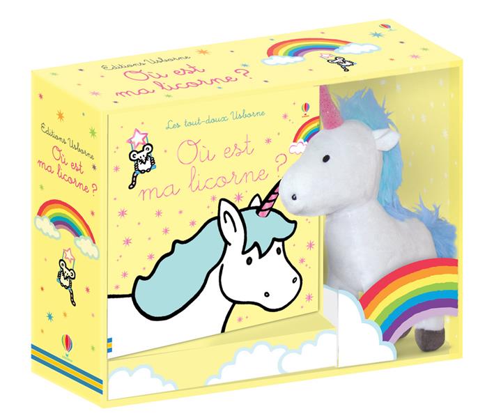 Où est ma licorne ? avec peluche