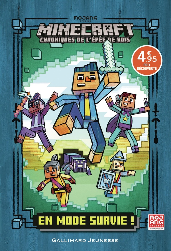 Romans Minecraft - En mode survie ! : Chroniques de l'Épée de bois, tome 1-Edition spéciale