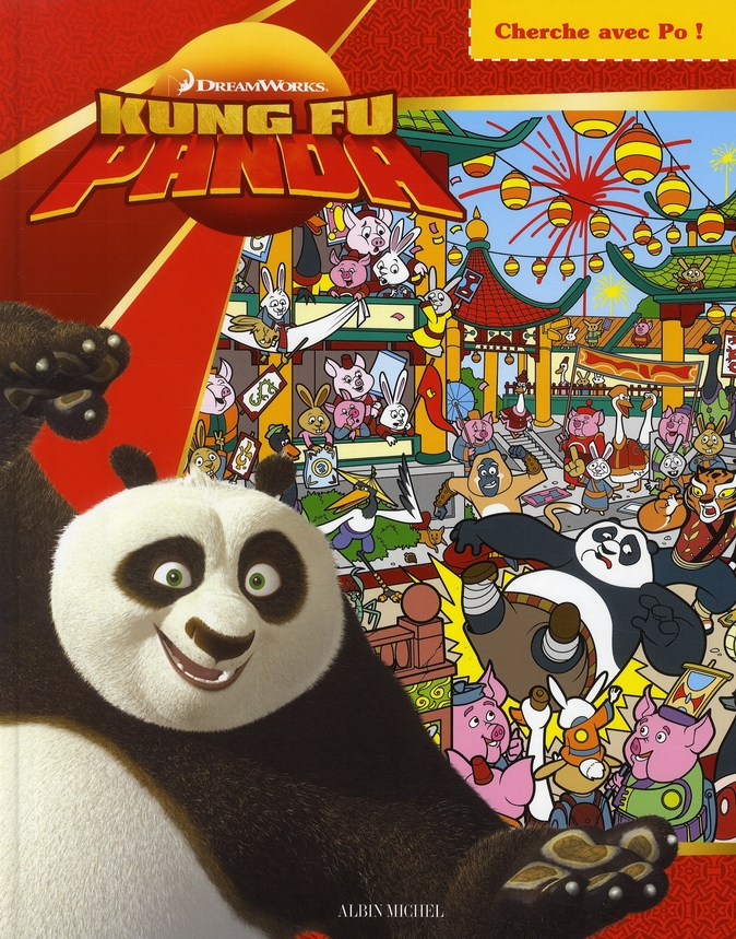 Cherche et trouve avec po - kung fu panda