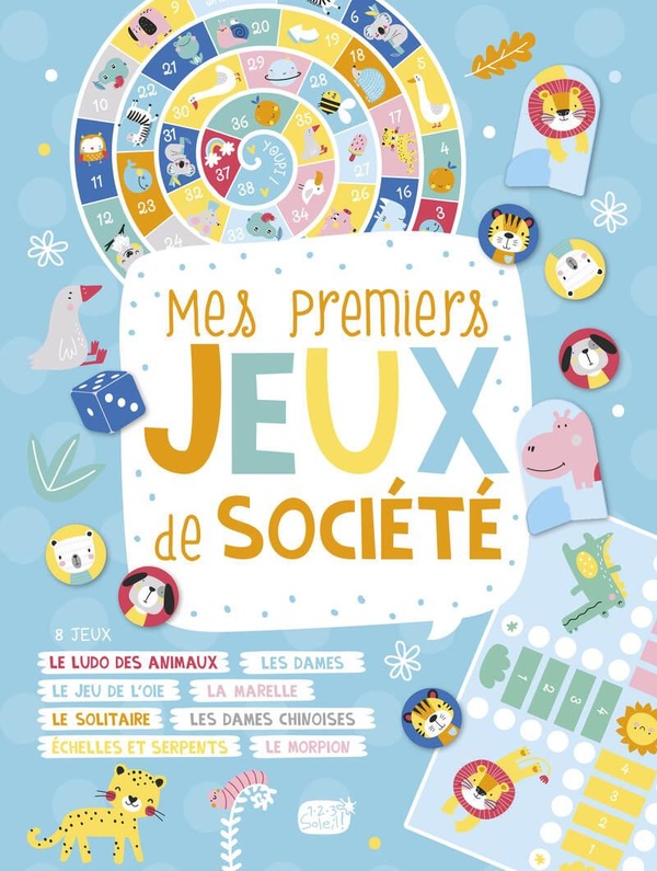 Mes premiers jeux de société : animaux