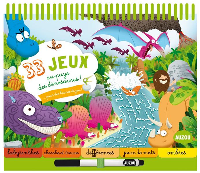 33 jeux au pays des dinosaures !