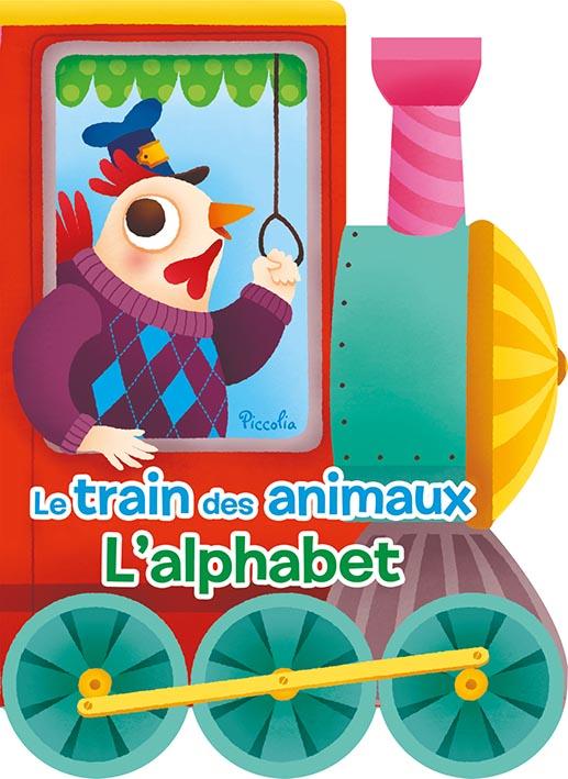 Livre accordéon - le train des animaux