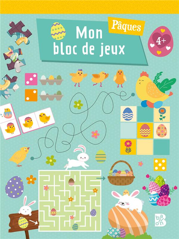 Mon bloc de jeux : Pâques