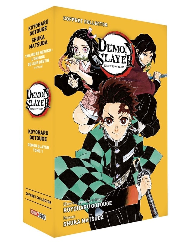 Demon slayer Tome 1 : Tanjiro & Nezuko l'origine de leur destin - édition collector