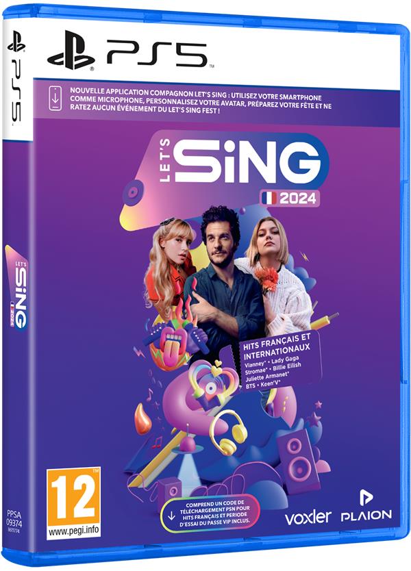 Let' Sing 2024 PS5 - vue 5