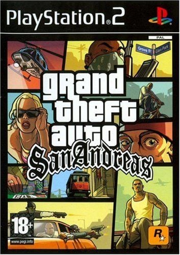 GTA SAN ANDREAS / jeu console PS2 - vue 2