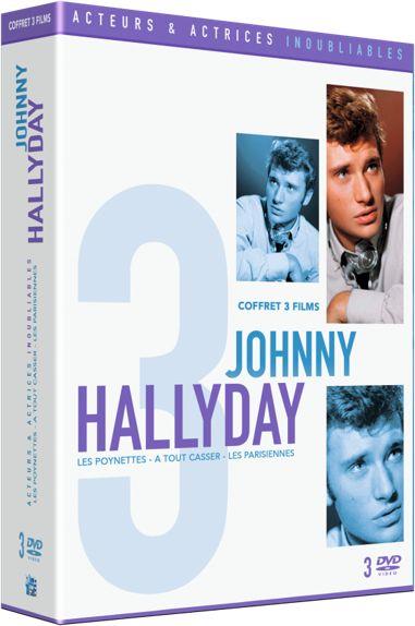 Inoubliable Johnny Hallyday - Coffret : Les Poneyttes + À tout casser + Les Parisiennes