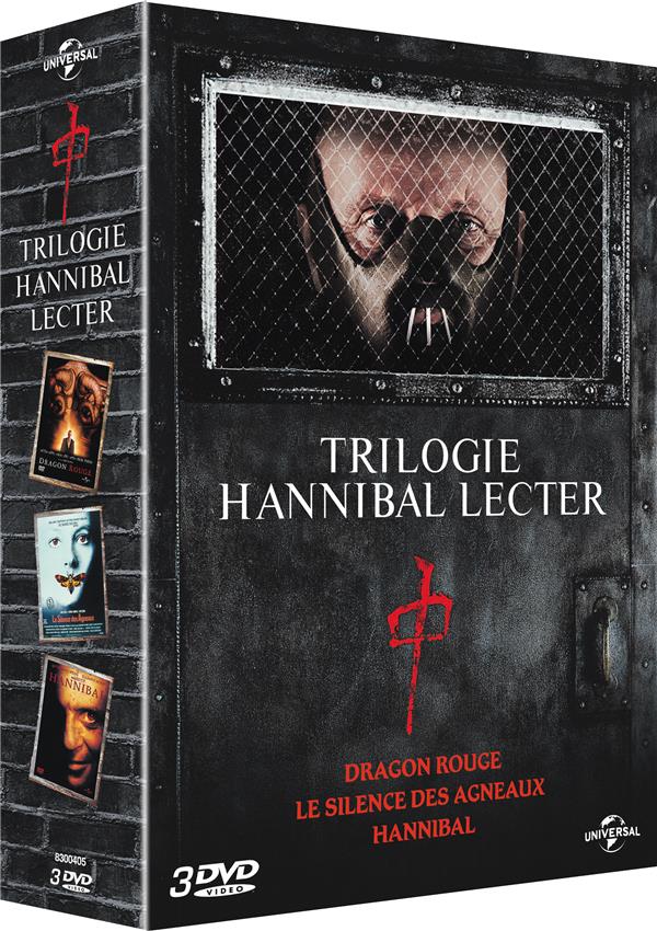 Hannibal Lecter - La trilogie : Le silence des agneaux + Hannibal + Dragon Rouge