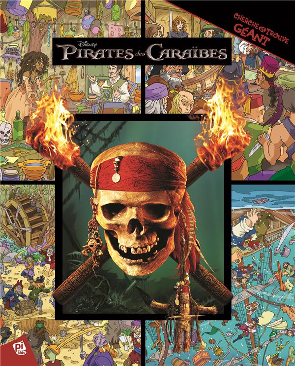 CHERCHE ET TROUVE GEANT : Pirates des Caraïbes