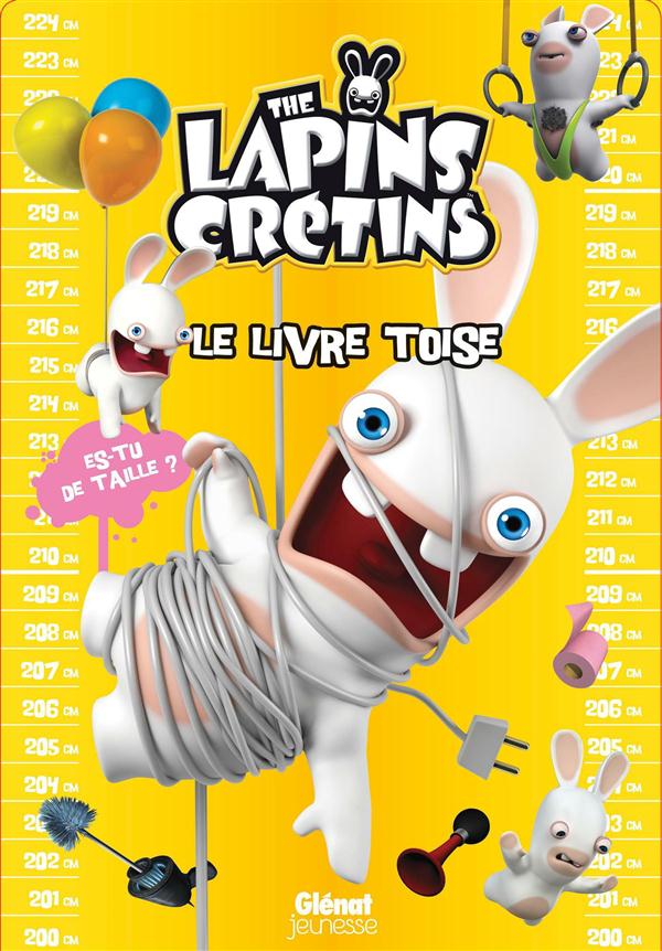 The lapins crétins - le livre toise