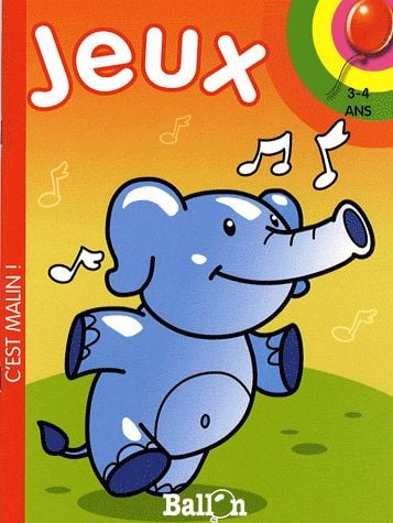 C'est malin ! jeux éléphant - 3/4 ans