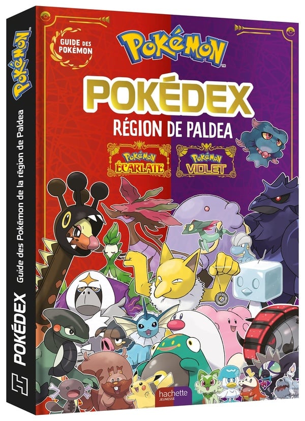 Pokémon : pokédex : région de Paldéa - Pokémon violet, Pokémon écarlate