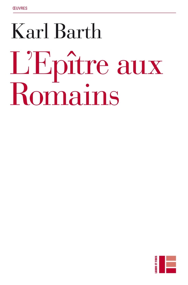 Karl Barth L'epître Aux Romains