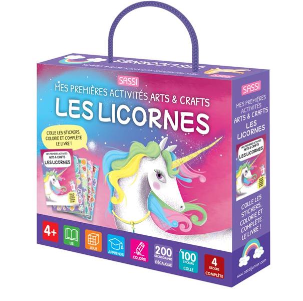 Mes premières activités arts & crafts : les licornes