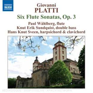 Giovanni Benedetto Platti Six sonates pour flûte opus 3