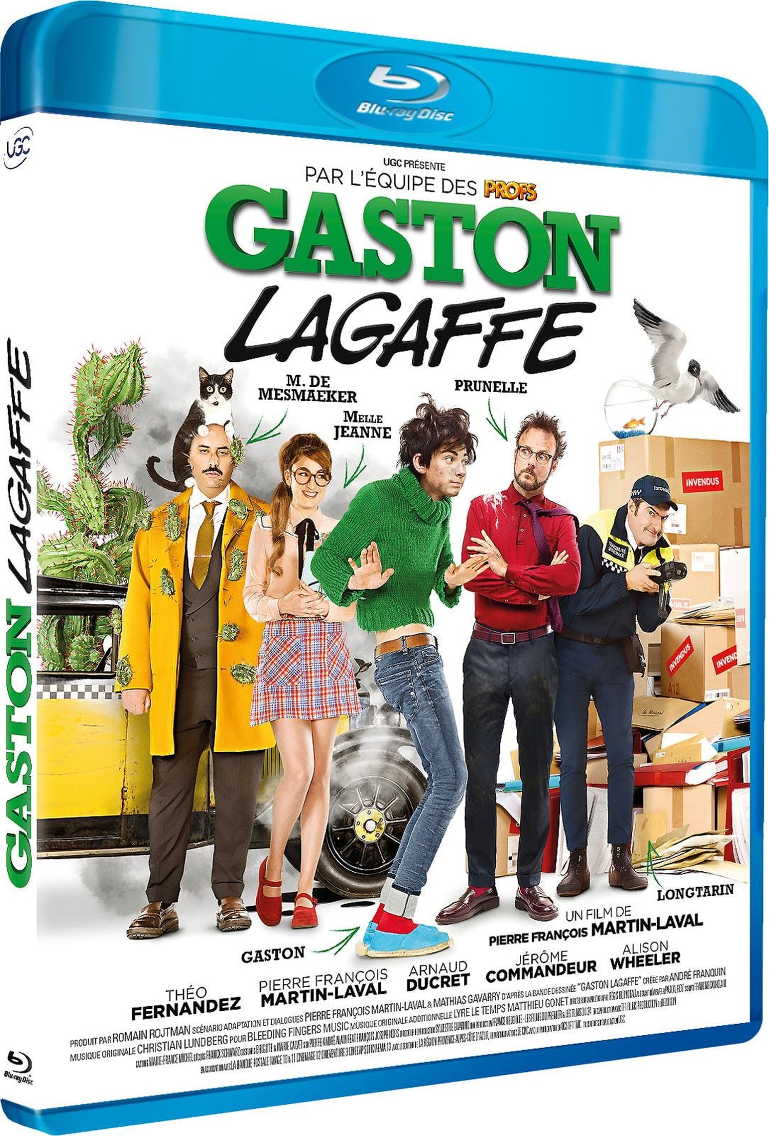 Gaston Lagaffe Blu-ray 