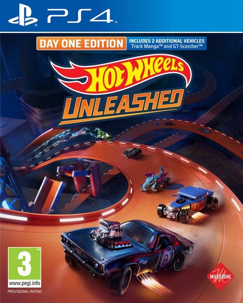 Hot Wheels Unleashed Day One Edition Jeu PS4 - vue 2