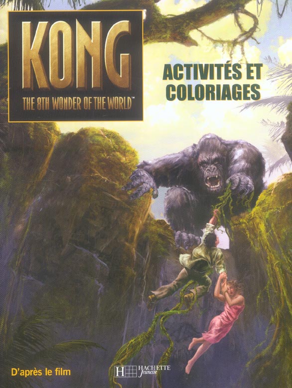 King kong - activites et coloriages