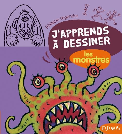 J'apprends à dessiner - les monstres