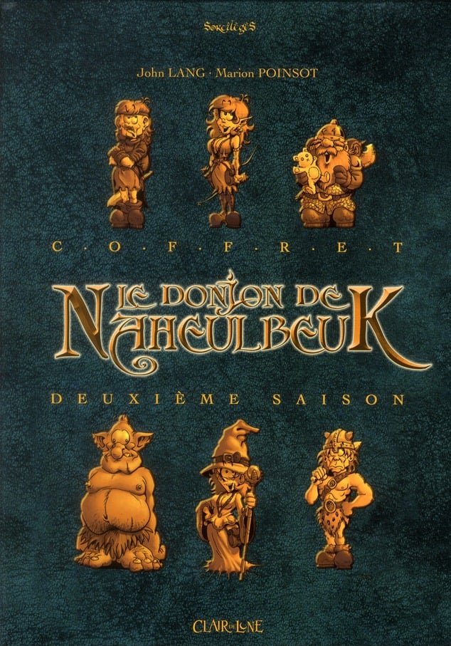 Le donjon de Naheulbeuk : coffret vol.2 : Tomes 3 à 6 : saison 2