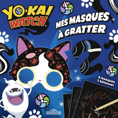 Mes masques a gratter - yo-kai watch