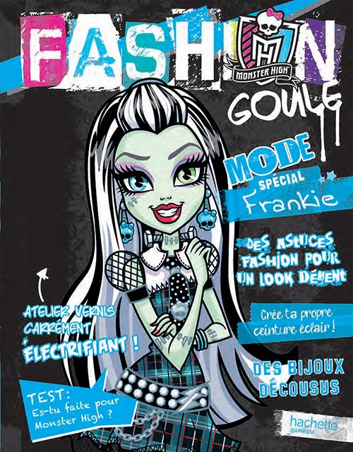 Monster high - fashion goule frankie + vernis