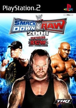 WWE SMACKDOWN VS RAW 2008 / Jeux console PS2 - vue 3