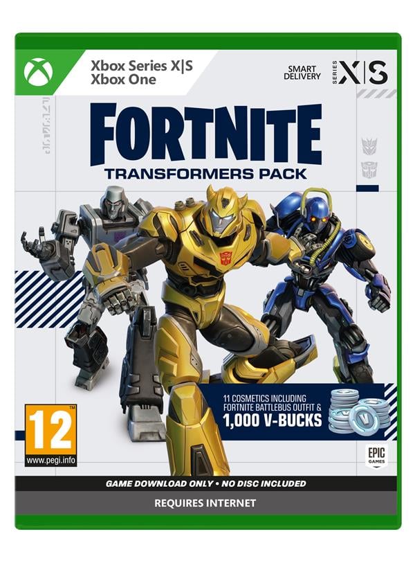Fortnite : Pack Transformers (Code in a Box)