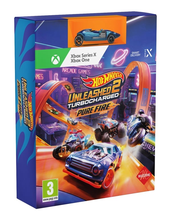 Hot Wheels Unleashed 2 Turbocharged Jeu Xbox Series X et Xbox One Pure Fire Edition - vue 2