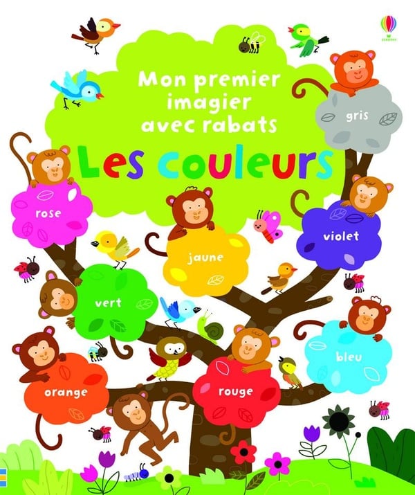 Mon premier imagier - les couleurs - avec rabats