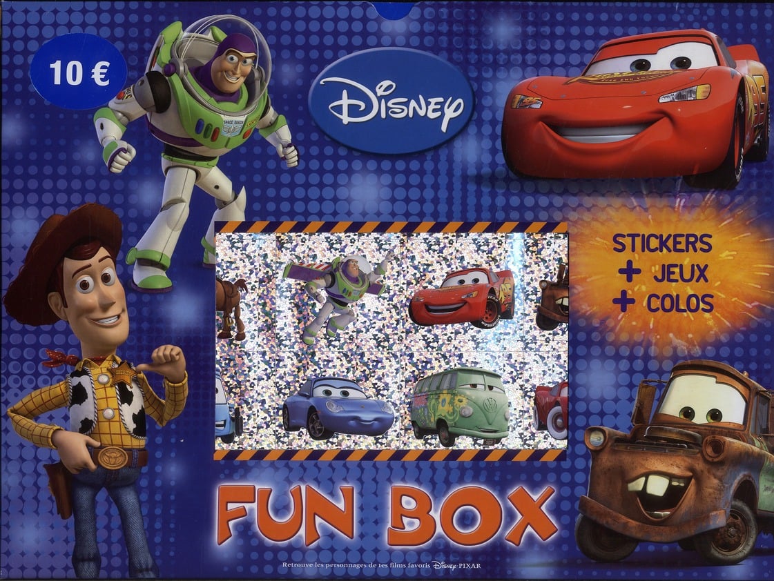 Cars et toy story - fun box