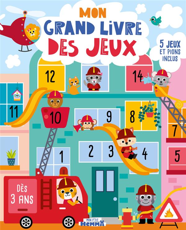 Mon p'tit Hemma : Mon grand livre des jeux