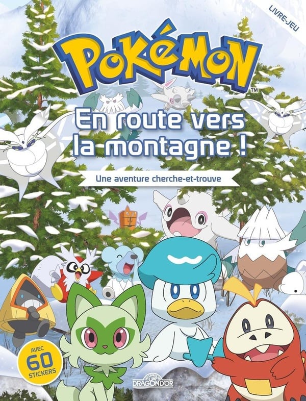 Cherche et trouve : Pokémon : En route vers la montagne !