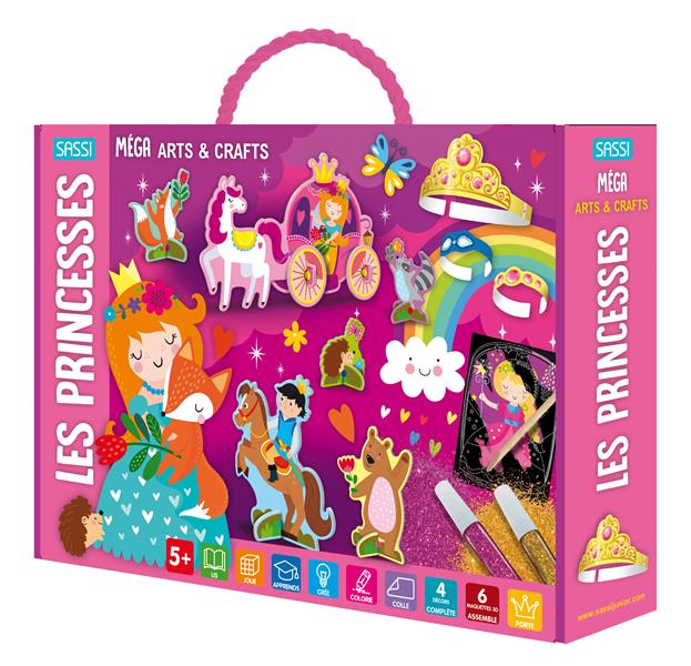 Méga box arts & crafts : Les princesses