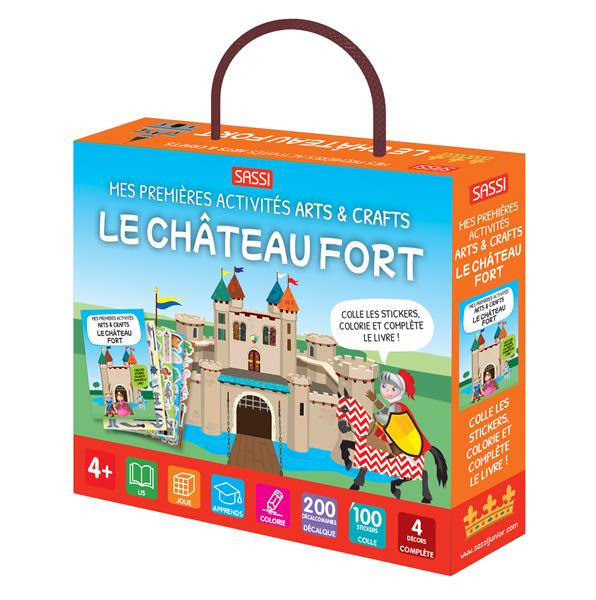 Mes premières activités arts & crafts : le château fort