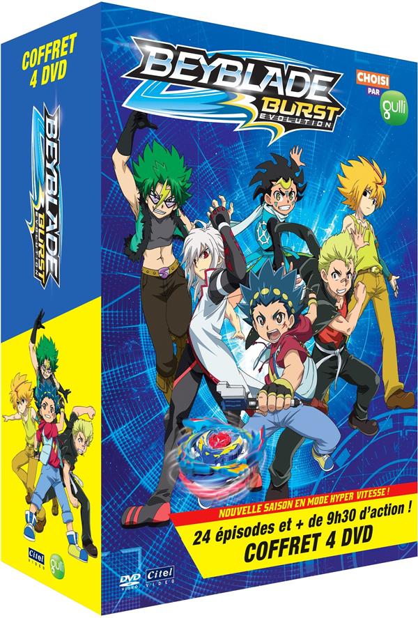 Beyblade Burst - Saison 2, Box 1/2 : Vol. 1 à 4